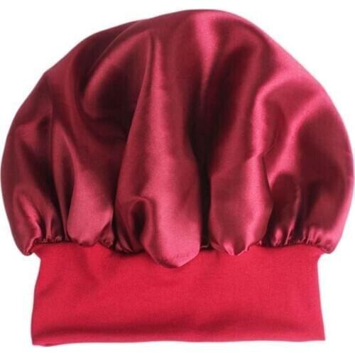 Fashionable Design High Elastic Women Wide Brimmed Chemotherapy Cap Hair Care Hats Headwear Female Beanies