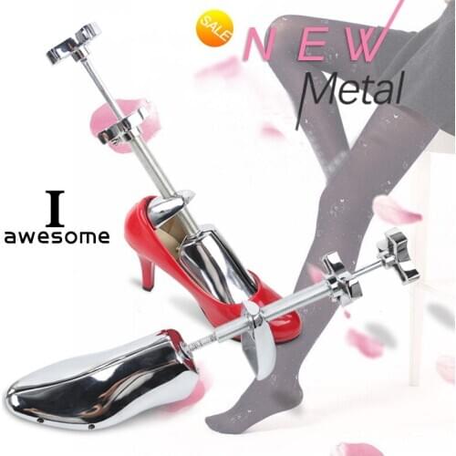 New Expandable Shoes Aluminum Vintage Metal Men Women Shoe Expander Stretcher Shoe Shapes Adjustable Shoes Tree Stretcher