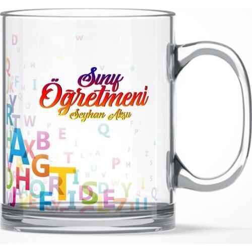 Personalized Class Teacher Glass Mug Cup-2