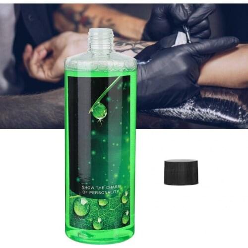 Pigment For Microblading 500ml Green Soap Tattoo Cleansing Soothing Solution Skin Clean Tattoo Relieve Accessory Permanent