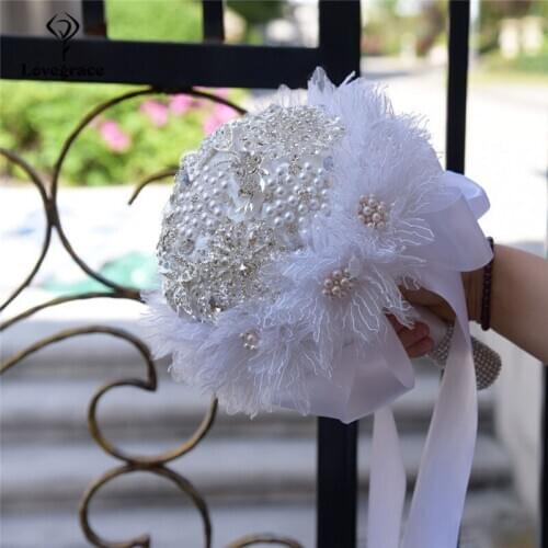 Wedding Bouquet Flowers Marriage Accessories Small Bridal Bouquets Silk Roses Wedding Bouquet Bridesmaids Hand Holder Decoration