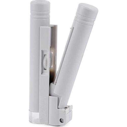 Magnifying Glass HD 100 Times with LED Light with Scale Handheld Portable Professional Microscope Magnifier
