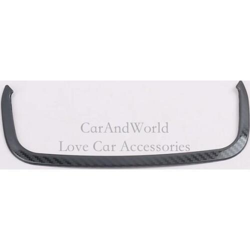 Stainless Steel For 2019 Hyundai Santafe Inner Rear Storage Box Sequin Circle Decoration Frame Cover Trims Car-Styling Accessory