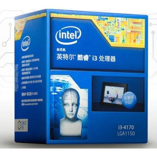 100% new and origianl INTEL Core Processor I3 4170 I3-4170 LGA1150 22 nanometers Dual-Core properly Desktop Processor