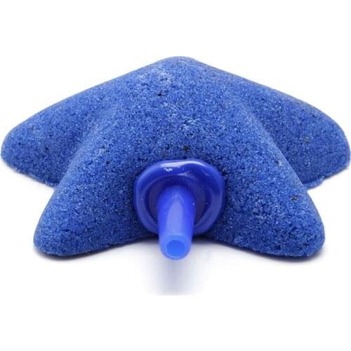 2021 New Aquarium Star Shape Air Stone Bubble Fish Tank Hydroponics Aerator Decoration