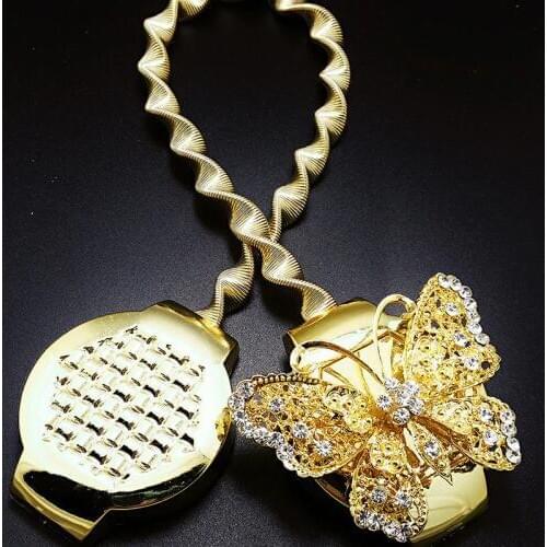 Butterfly Shaped Curtains Buckle Holder Metal Magnet Curtain Tieback Window Screening Ball Clip Magnetic Curtain Accessories