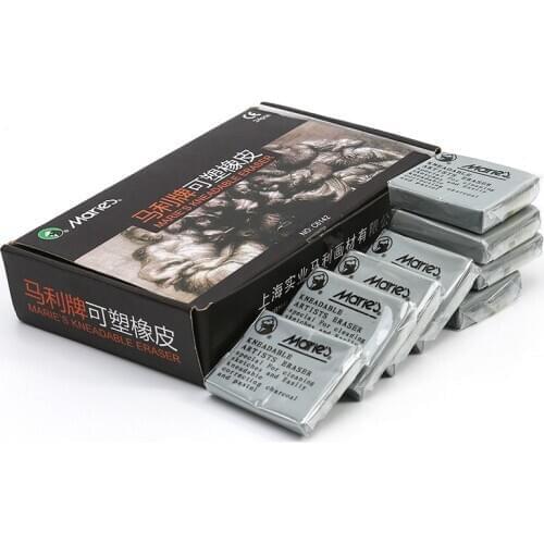 1pcs Art Erasers Kids Soft Eraser Kneadable Sketch Not Maries Professional Senior Drawing Plasticine Art Pencil