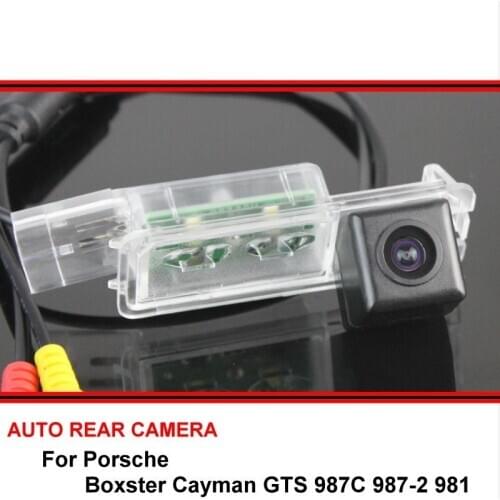 For Porsche Boxster Cayman GTS 987C 987-2 981 HD CCD Car Reverse Backup Rearview Parking Rear View Camera Night Vision SONY