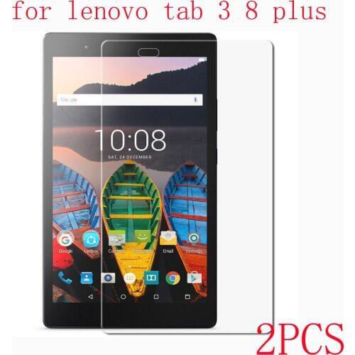 Hot Pada 2PCS Tempered Glass Screen Protector for Lenovo Tab 3 8 Plus TB-8703 TB-8703F TB-8703N (TAB3 8 Plus) 8 Inch protector