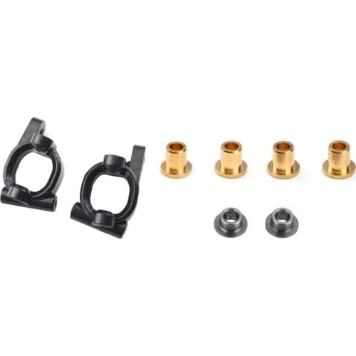 2Pcs C Seat Set for Wltoys 144001 1/14 Rc Car Parts & 6Pcs Metal Chassis 144001-1295 6X5.2 Flange Bushing