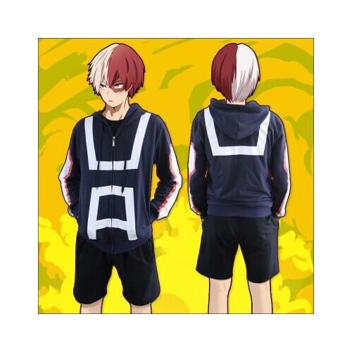 Boku no Hero Academia Hero Academia OCHACO URARAKA Midoriya Izuku Bakugou Midoriya Iida Sweatshirt Hoodie Jack Cosplay Costume