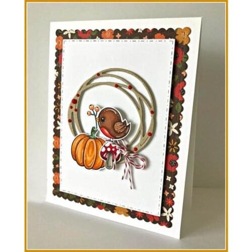 Circle Twine Frame Metal Cutting Dies Stencils 2019 for DIY Scrapbooking Photo Album Decorative Embossing Cards Crafts Die Cut