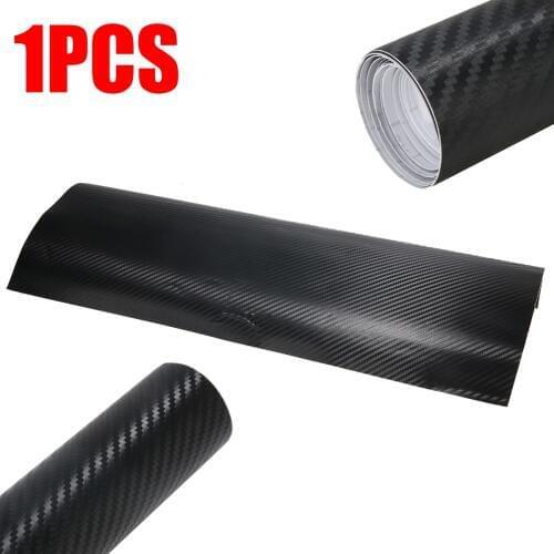 Mayitr 1 Roll 50x152cm 3D Carbon Fiber Car Vinyl Foil Film Wrap Roll Sticker Decal Car Styling Decoration