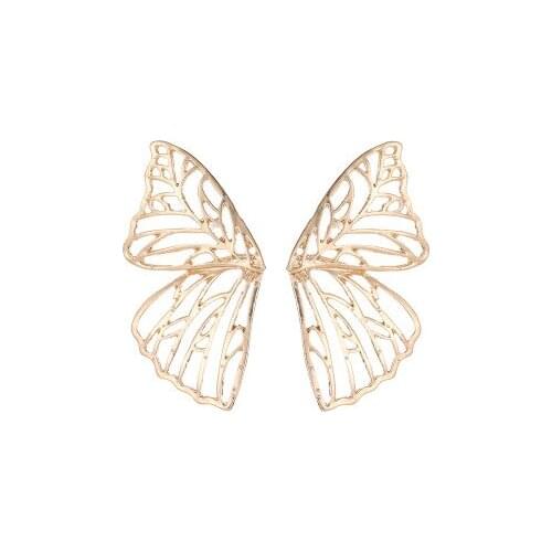 New fashionPierced Butterfly Wing Ear Studs For Women girl Accessories