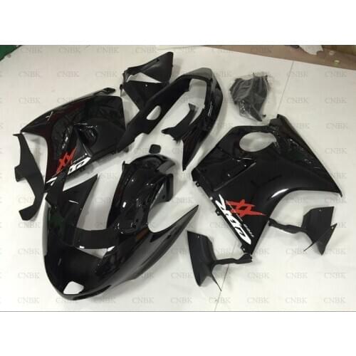 Fairing for CBR1100XX 2002 CBR1100 XX Fairing Kits 2004 CBR1100 XX Plastic Fairings 1996 - 2005 glossy Black