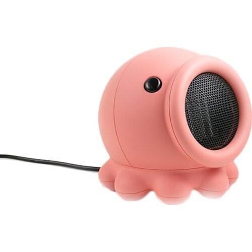 Octopus Bedside Heater Can Shake Head Mini Portable Household Electric Heater Portable Desktop Heater Warm