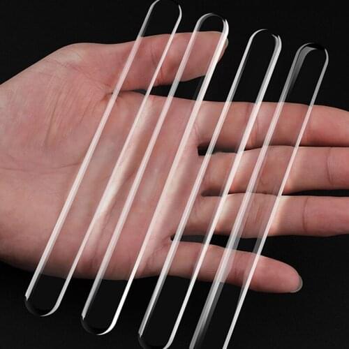 Car Door Edge Transparent Anti Scratch Protection Strips Rearview Mirror Anti-collision Scratch-proof Decorative Strip