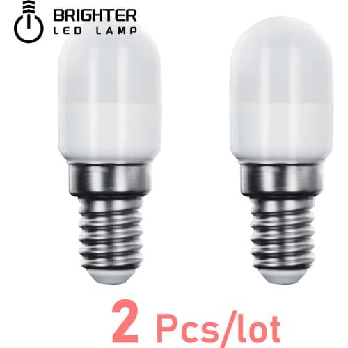 Super Bright LED E14 1.5W 230V SMD 2835 1pcs Refrigerator Lamp Light