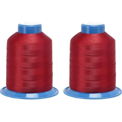 Uxcell Bonded Polyester Threads Extra Strong Upholstery Threads for Manual and Machine Sewing