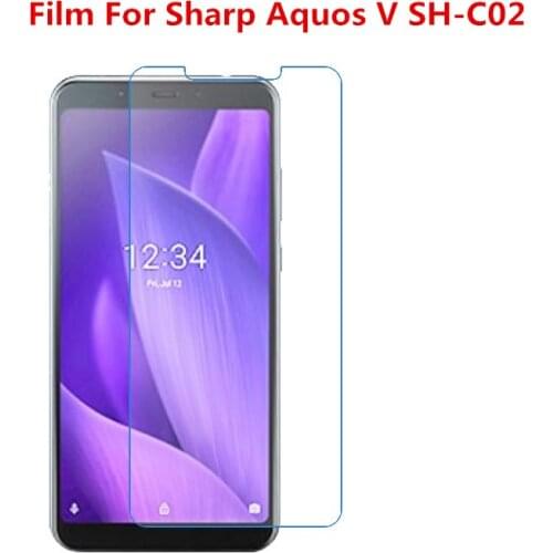 1/2/5/10 Pcs Ultra Thin Clear HD LCD Screen Protector Film With Cleaning Cloth Film For Sharp Aquos V SH-C02