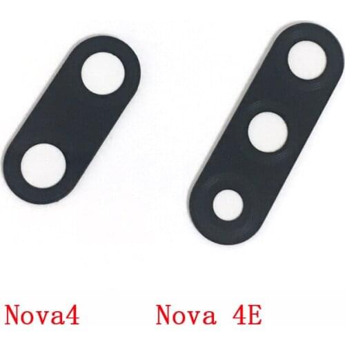 10pcs New Rear Back Camera Glass Lens Cover For Huawei Nova 4 / Nova 4e with Ahesive Sticker Replacement Parts