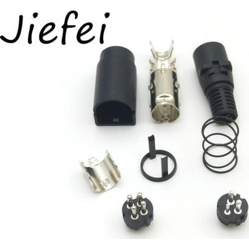 10pcs New high quality 3 pin 4Pin Kycon Power DIN Plug for TFT LCD Flatscreen TV 12/24V DC supply adapter connector