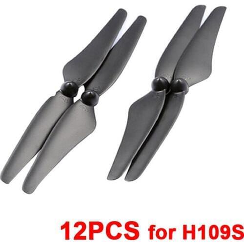 12PCS Hubsan X4 PRO Propellers H109S-04 H109S-05 Propeller H109S Blade RC Drone Quadcopter Spare Parts Blade A B Accessory