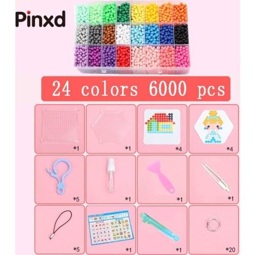 12000pcs Magic Water Sticky Beads Toys DIY beads Handmade Bead Toy Educational Puzzle Children Hama Bead for Girls Boys