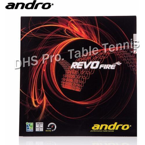 1x Andro Revo Fire Pips-In Table Tennis (PingPong) Rubber With Sponge