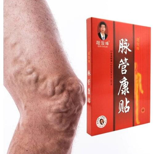 4pcs Spider Veins Varicose Treatment Plaster Varicose Veins Cure Patch Vasculitis Natural Solution Herbal Patches Drop Shipping