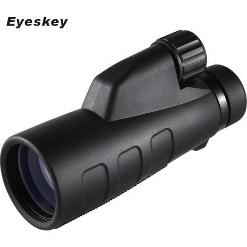 50mm Large Bore Hd Monocular Eyeskey High Magnification Waterproof Telescope for Outdoor Caming Hunting with BaK4 Prism Optics