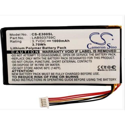 Cameron Sino 1000mah battery for TOSHIBA Genio E300 E310 E330 E335 E340 E350 E355 LAB503759C PDA, Pocket PC Battery