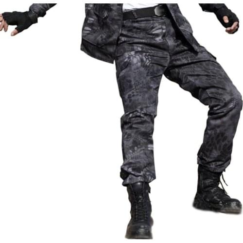 Military Camouflage Combat Army Cargo Pants High Quality Working Harem Pant Mens Tactical Men Jogger Pantalon Homme Sweatpants