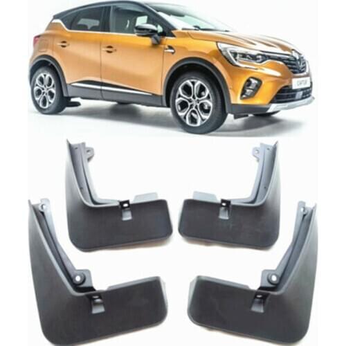 4pcs Brand New Car Mudguards For Renault fender Front Rear Mud Flaps For Renault Captur 2020 Mudflaps Splash Guards Accessories