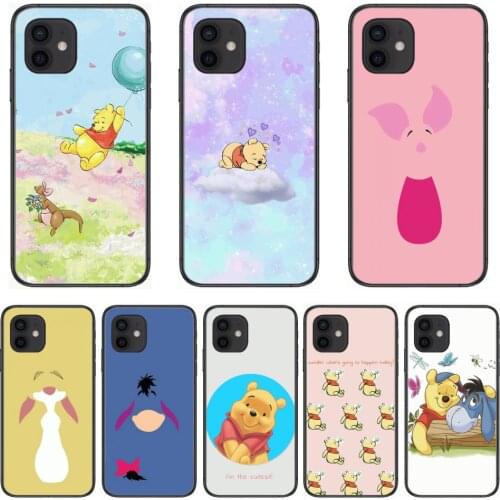 Phone Case Winnie the Pooh Tigger Piglet Donkey Eyeore Style Phone Case cover For iphone 12 pro max 11 8 7 6 s XR PLUS X XS SE
