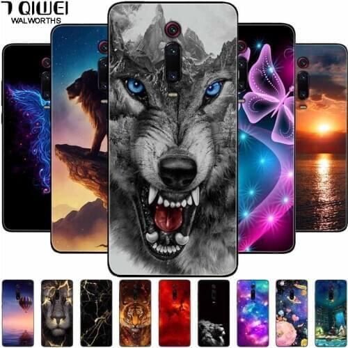 For Xiaomi Mi 9T Pro Case 6.39 inch Silicone Phone Cover Soft TPU Case for Xiaomi Mi 9T Coque Mi9T 9 T Shockproof Fundas Lion