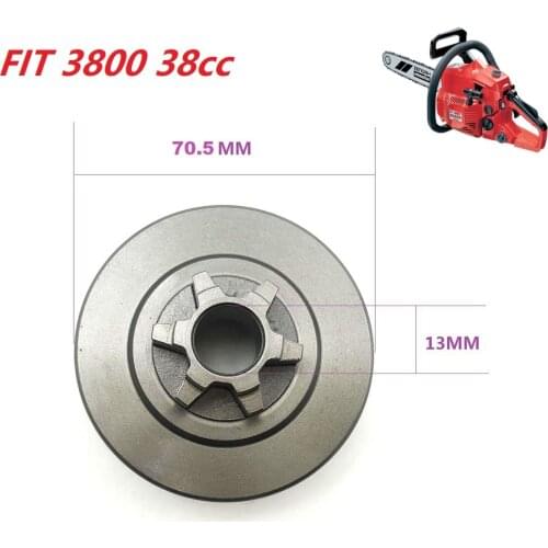 3/8 6T Clutch Drum Needle Bearing Fit Zenoah Type G3800 & Chinese Type 3800 38cc STIGA ALPINA ama Anova TOPSUN Chainsaw Parts