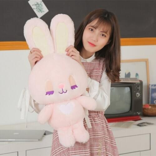 40-65CM Lovely Dream Series Sleeping Teddy Bear Rabbit Plush Toys Baby Soft Stuffed Animal Rabbits Bear Pillow Birthday Gift