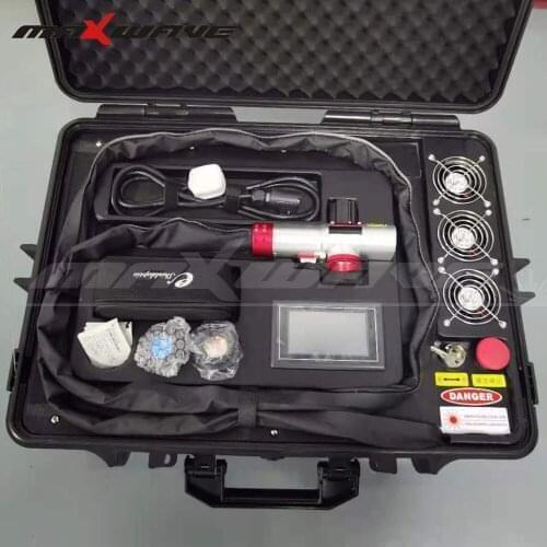 Fiber Laser Cleaning Machine Removal Laser Machine Metal Rust Oxide Painting Coating Graffiti 100W for Eurpean Market