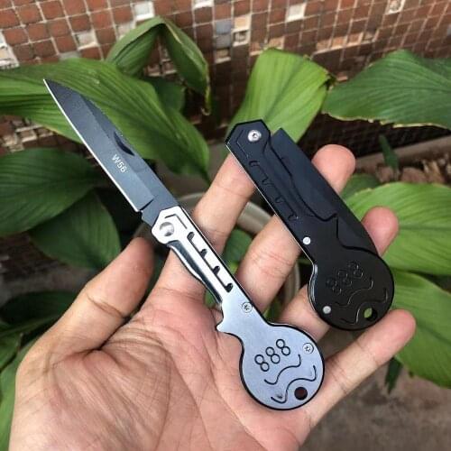 10pcs Stainless Steel EDC Multi Tool Keychain Camping Utility Camping Survival Utility Knife Utility Multi Function Key Knife