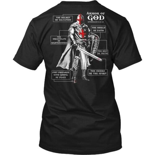 Men T Shirt Crusader Knight Templar Women tshirt