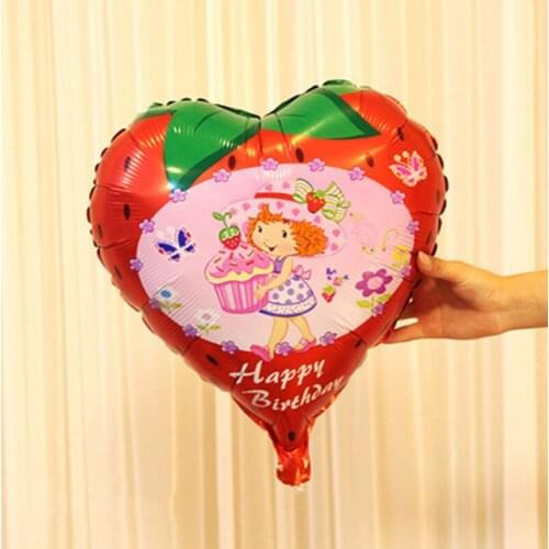 New Foil aluminum balloons Happy birthday balloons wholesale childrens toys wedding party