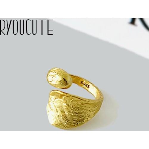 New Charming Big Beads Finger Ring for Women Vintage Boho Knuckle Party Rings Gothic Punk Jewelry Gifts for Girls