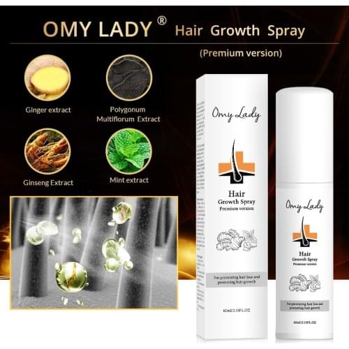 OMY LADY Anti Hair Loss Hair Growth Spray For Men Women Dry Hair Regeneration Repair Hair Loss Products Nourishing Liquid TSLM2
