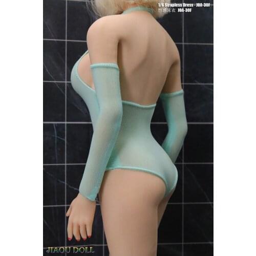 In Stock 1/6 Female Figure Tight Swimsuit Sexy Lingerie Halter suit for 12 inch action figure Body accessory model