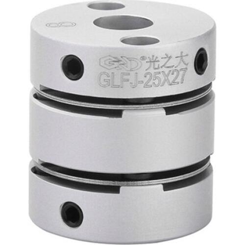 High sensitivity diaphragm coupling servo motor elastic plum blossom large torque cross slider