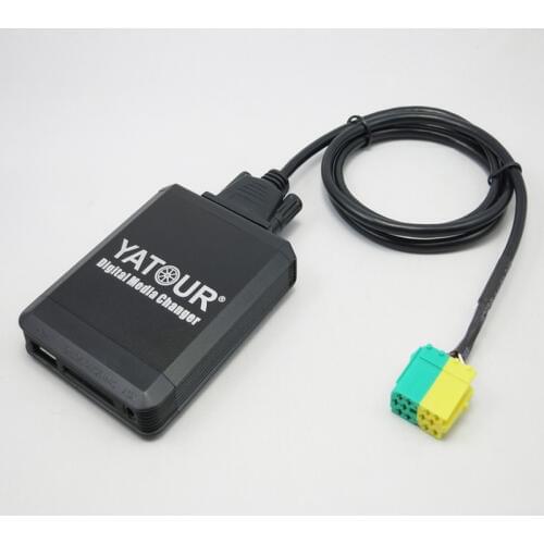 Yatour YT-M06 Digital Music Changer USB MP3 AUX adapter For Toyota Aygo Peugeot 107 Citroen C1 (YTM06-TOY3) Audio Radio Adapter