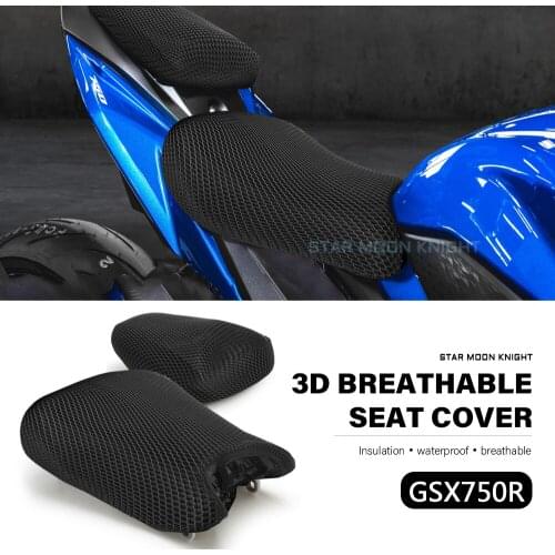 Motorcycle Protecting Cushion Seat Cover Fit For Suzuki GSX750R GSX 750 R GSXR750 GSXR 750 Nylon Fabric Saddle Seat Cover