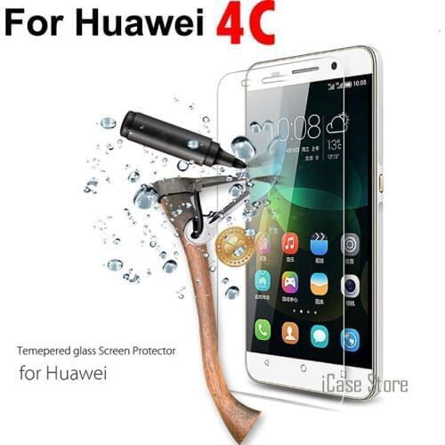 0.3mm Film Tempered Glass For Huawei Honor 4C CHM-U01 G Play Mini CHM-TL00H Dual Screen Protector on phone