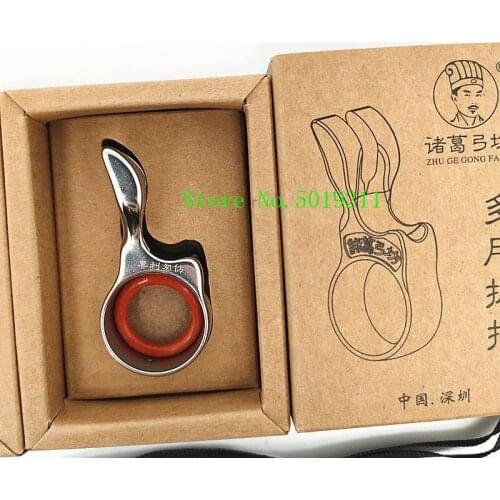 2020 new stainless steel slingshot shooting fish shooting finger fishing darts hunting fishing ring protection finger